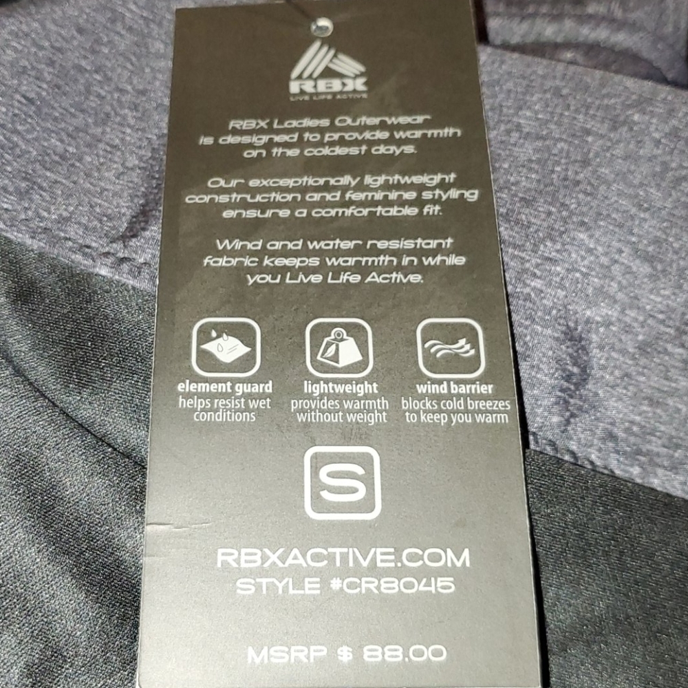 RBX Jacket NWT - Picture 8 of 9